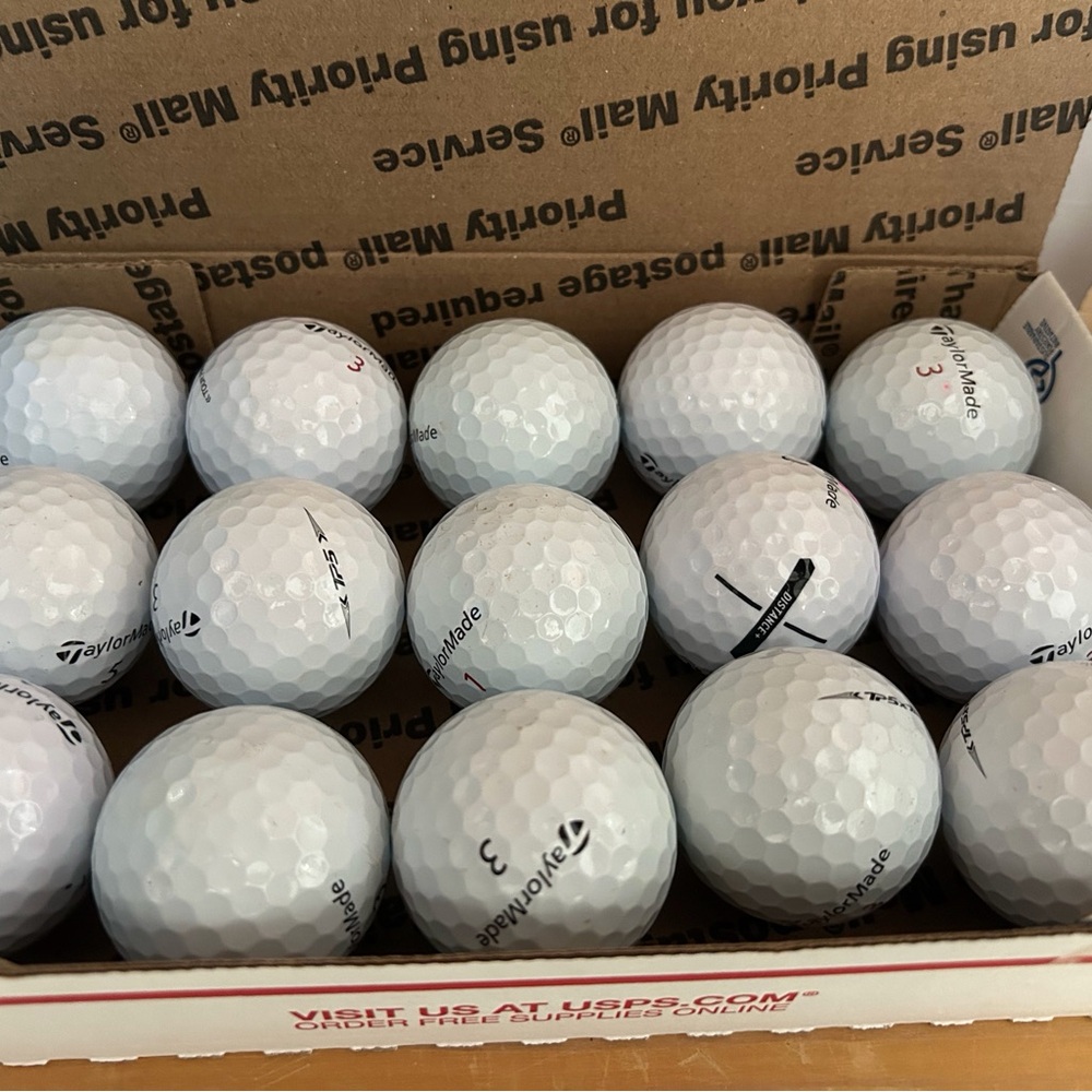 TaylorMade Premium White Golf Balls